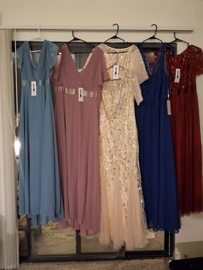 6 NWT dresses Unbranded  Sequin Embellished Evening Dress